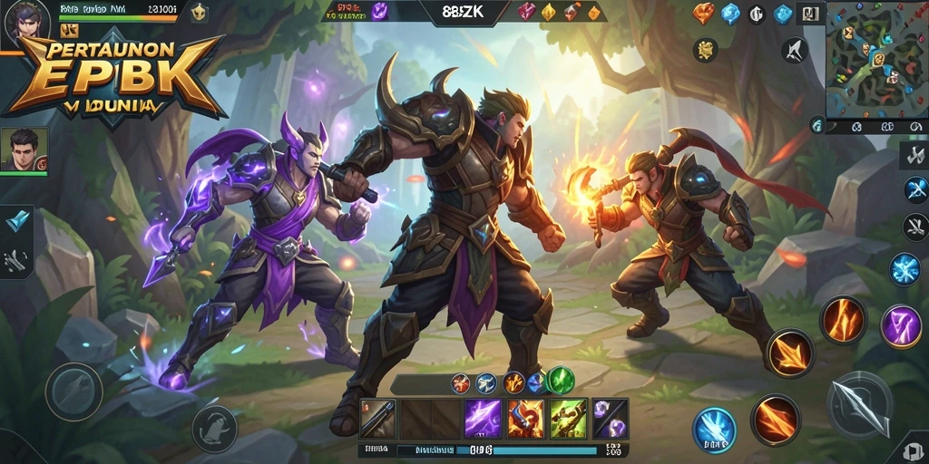 Gameplay seru dan dinamis di arena 889ZK.