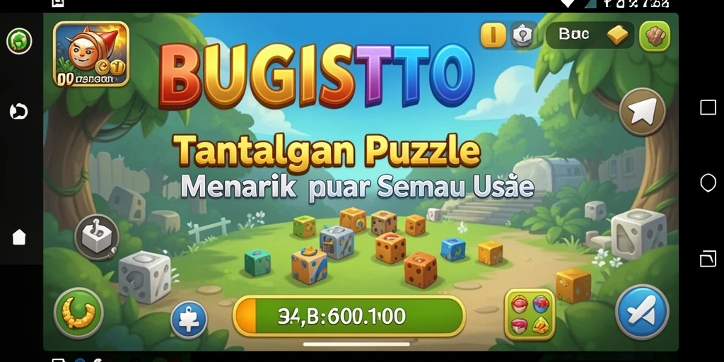Gameplay menarik BUGISTOTO dengan teka-teki dan tantangan seru.