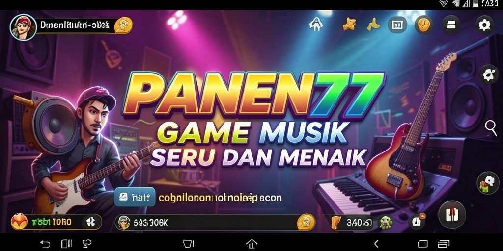 Screenshot gameplay PANEN77 menampilkan antarmuka yang interaktif dan menarik.