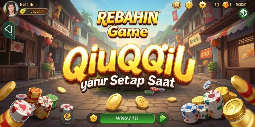 Screenshot gameplay QiuQiu yang menarik dan menantang.
