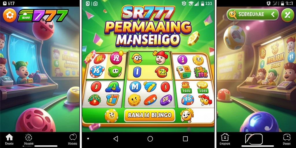 Screenshot gameplay Bingo yang menarik dan interaktif.