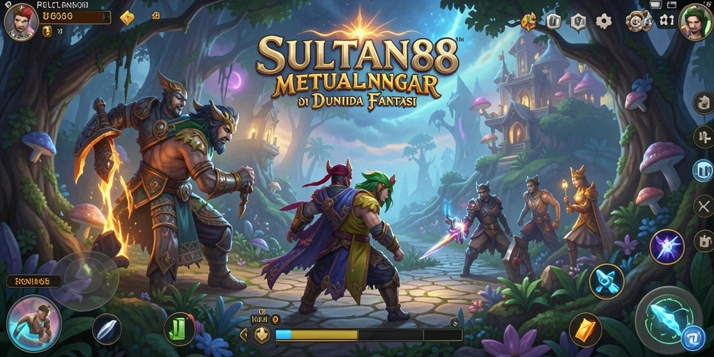 Tangkapan layar gameplay SULTAN88 yang menampilkan petualangan seru.