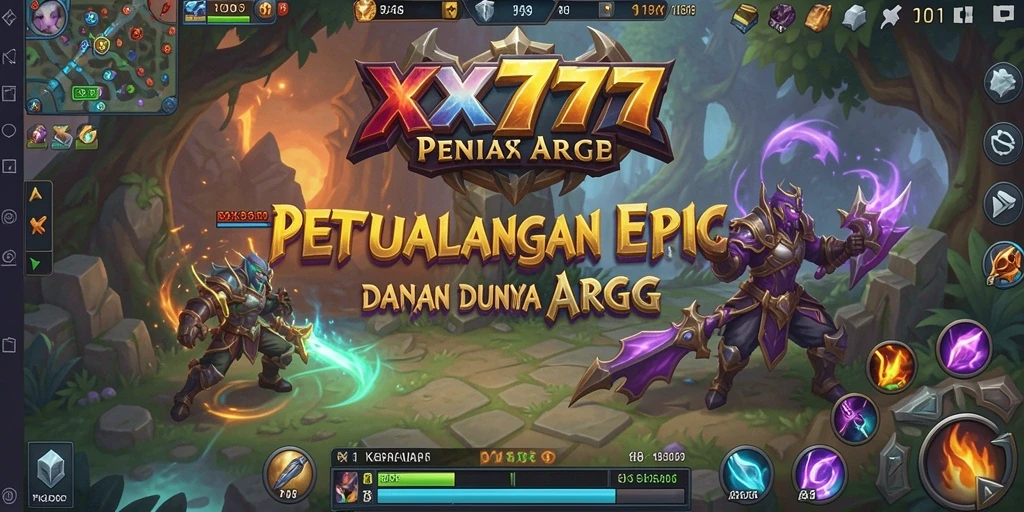 Menampilkan pertarungan seru dan karakter unik dalam XXX777.