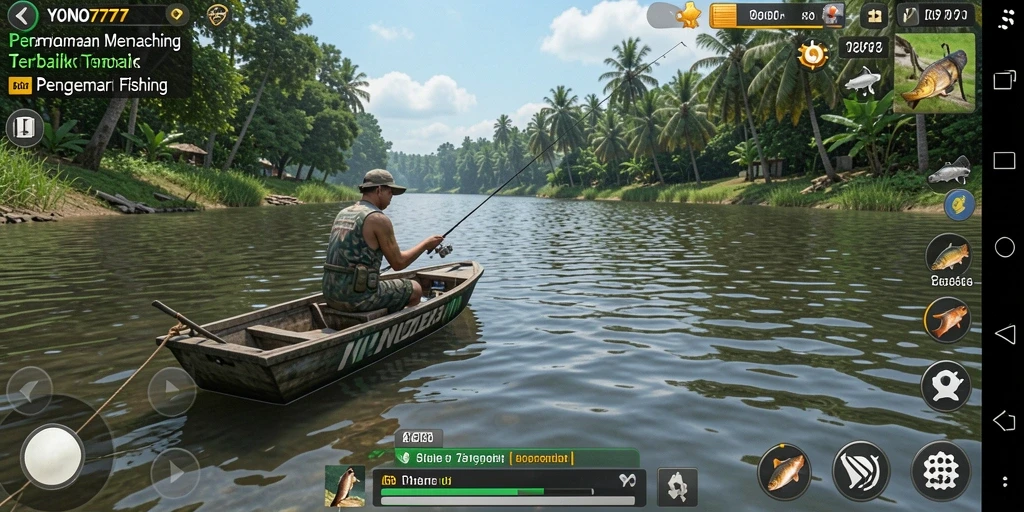 Screenshot YONO777 menampilkan aksi memancing yang mendebarkan dengan grafis memukau.